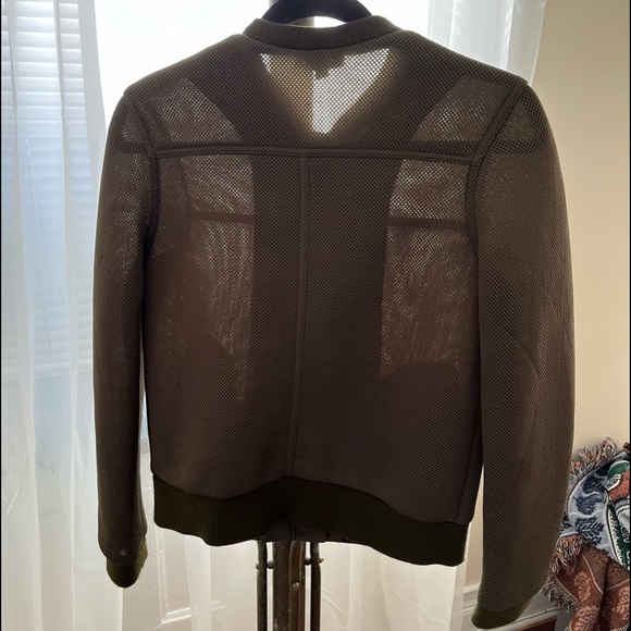 Breezy Green Topshop Bomber Jacket - Size 4 - Picture 2 of 3